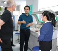 光遗传之父Dr. Georg Nagel到访金开瑞